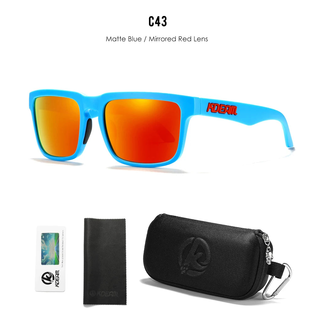 KDEAM Men's Square Sunglasses