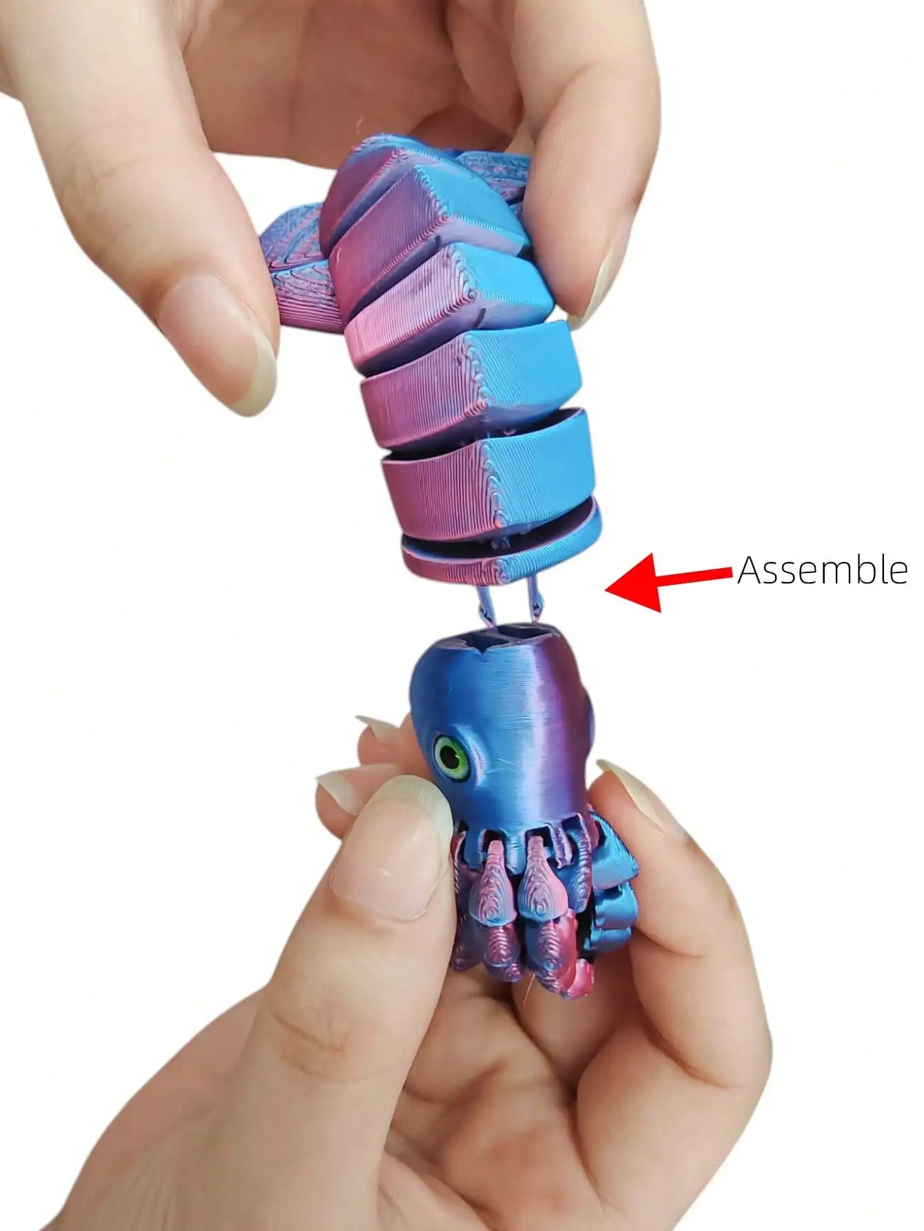 3D Printed Ocean Animals Toys Realistic Sea Animals Figurine Halloween Christmas Gift Party Filler Color Random
