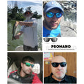 Dalwa Polarized Fishing Sunglasses Men's Driving Shades Male Sun Glasses Hiking Classic UV400 Eyewear