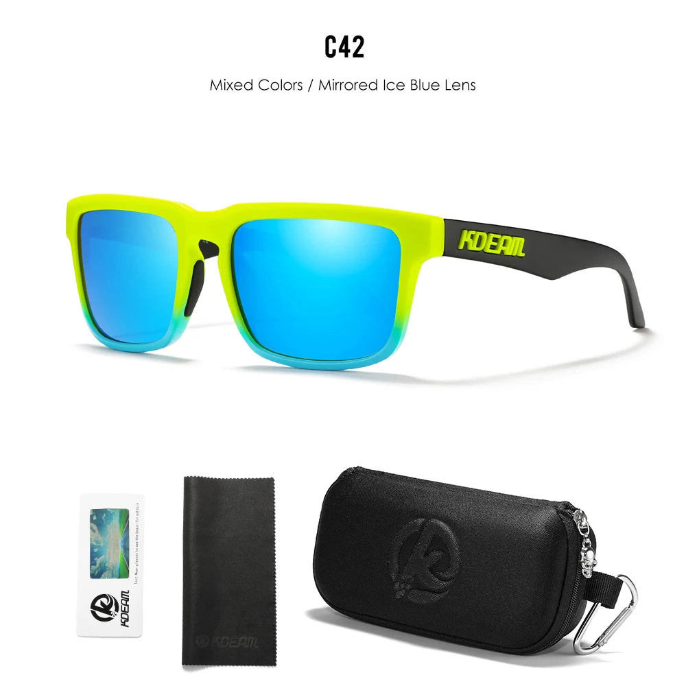 KDEAM Men's Square Sunglasses