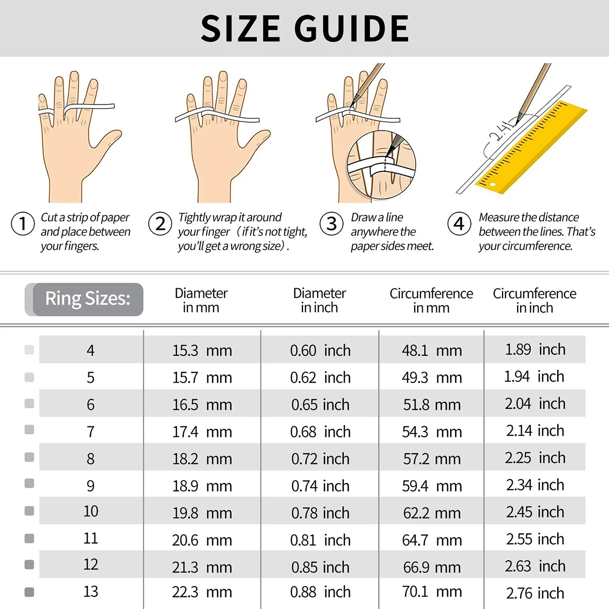 1pc 1ct 2ct 3ct Moissanite Ring 925 Sterling Silver 18K Gold Plated Elegant Gift Jewelry for Women Comes with GRA Certificate