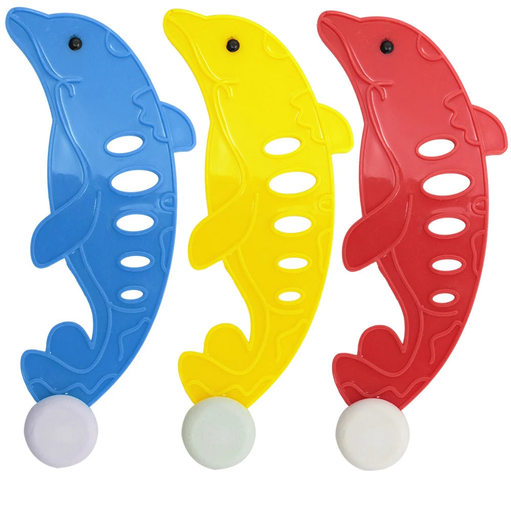 Swimming Diving Toys Children's Fish Dolphin Buoy Pool Treasure Hunt Diving Water Diamond Kids Water Game Toys Set Reusable Gift