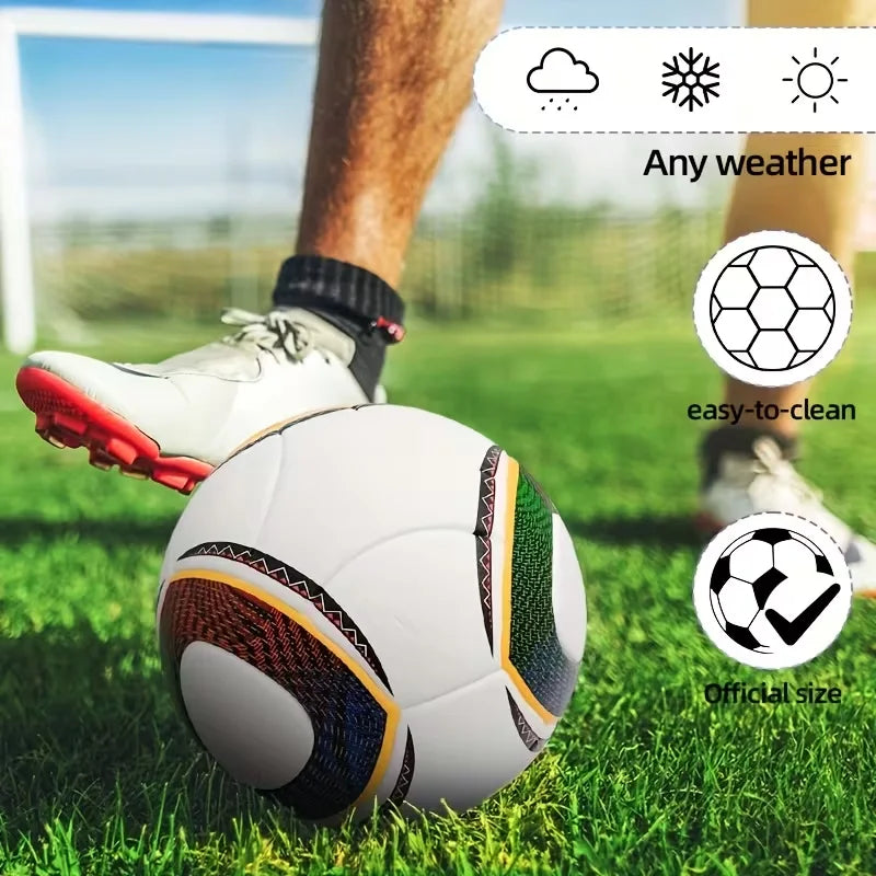 2026 Soccer Ball Standard Size 5 High Quality PU Material Outdoor Grass Team Sports Match Game Seamless Football Training futbol
