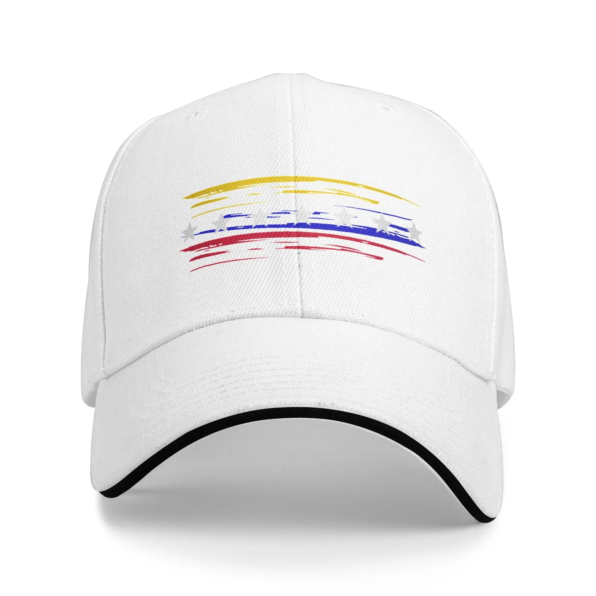 Venezuela flag minimalist Casual Baseball Cap  Kpop Rock Trucker Hat Summer Sun Visor Unisex-Teens Stylish Baseball Caps
