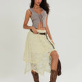 Women s Fashion Pleated Midi Skirts with Floral Print High Waist A-Line Skirts Elegant Summer Casual Skirts