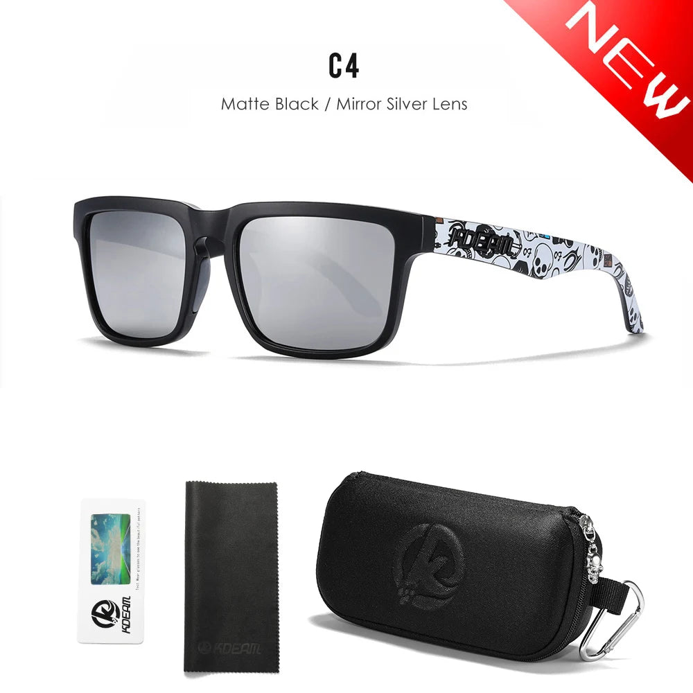 KDEAM Men's Square Sunglasses