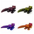 2025 Multi-joint Movable 3D Printed Animals Mini Home Accessories Relief Sensory Toy Funny Cute Kids Gift