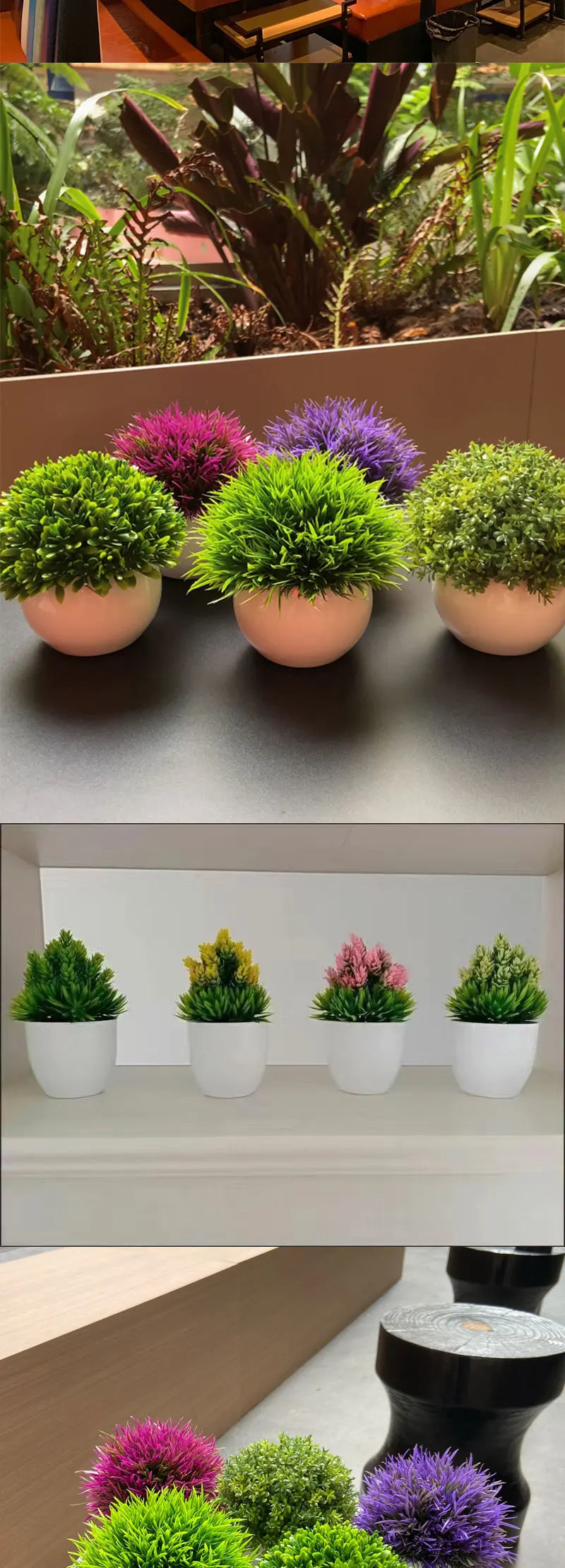 Artificial Plant Pot Household Tabletop Ornaments Simulation