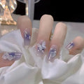 24 PCs Fake Nails with 1 Nail Glue and 1 Nail File