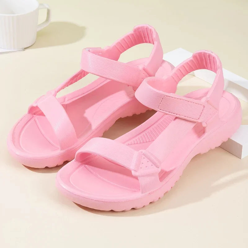 New Fashion Platform Sport Casual Flat Sandals Non-slip Outdoor Beach Sandalias Chaussure Femme