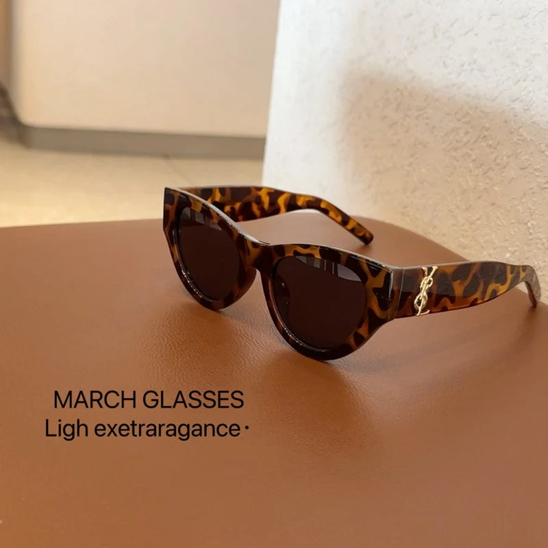Fashion Women Sunglasses Luxury Retro Sun Glasses Cat Eye Eyewear for Men Gafas De Sol Hombre  Oculos De Sol Masculino 2025