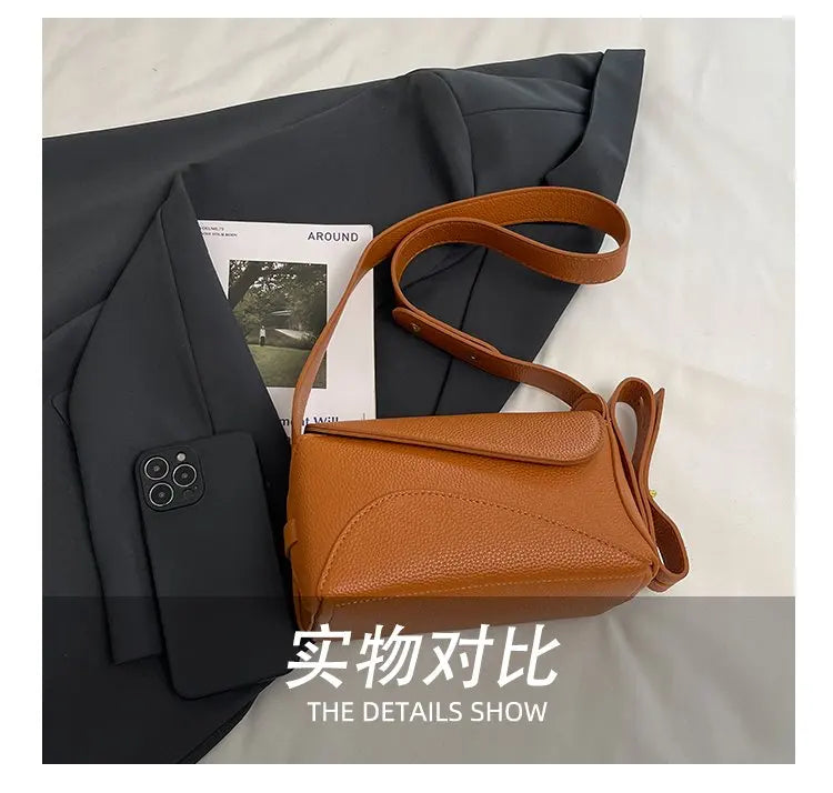 2025 New High-end Ladies Leather Hand Bag Luxury Brand Famous Designer Classic Simple Paris