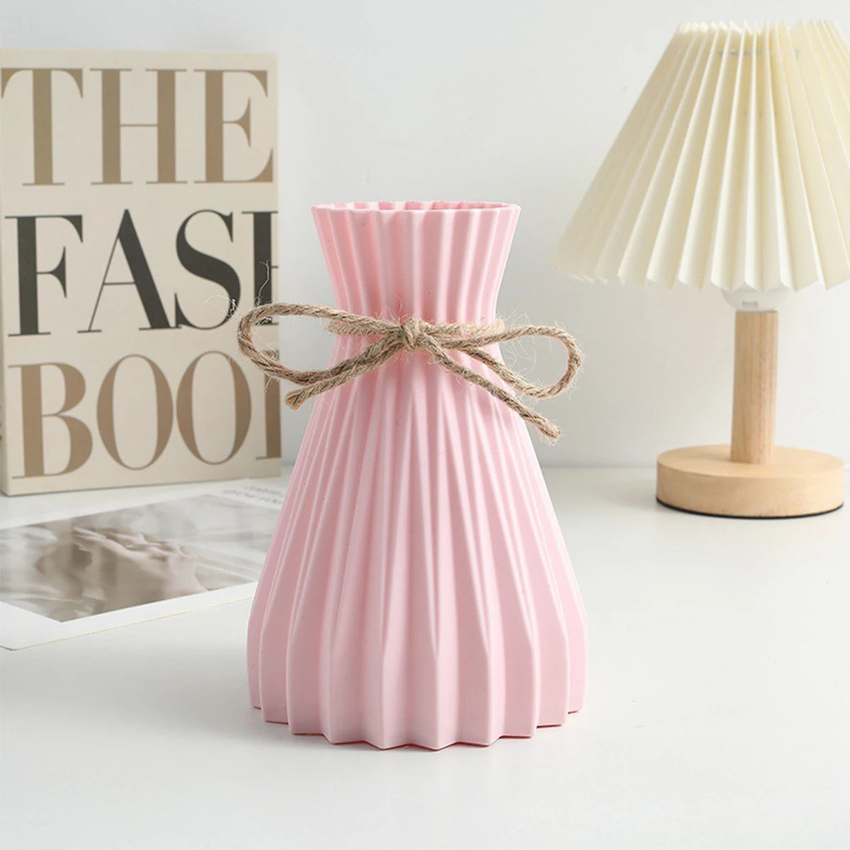 1PC Water Ripple Plastic Vase