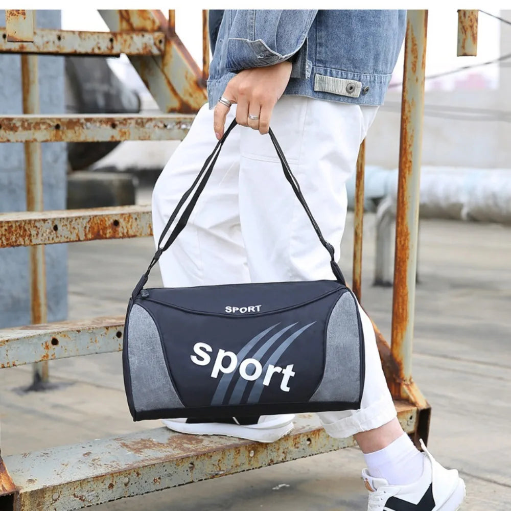 Gym Bag Men's Sports Fitness Accessories Small Training Handbag Women's Travel Male Shoulder Bolsas For The Weekend And Exercise