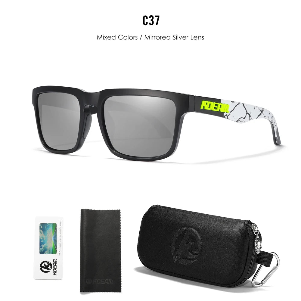 KDEAM Men's Square Sunglasses