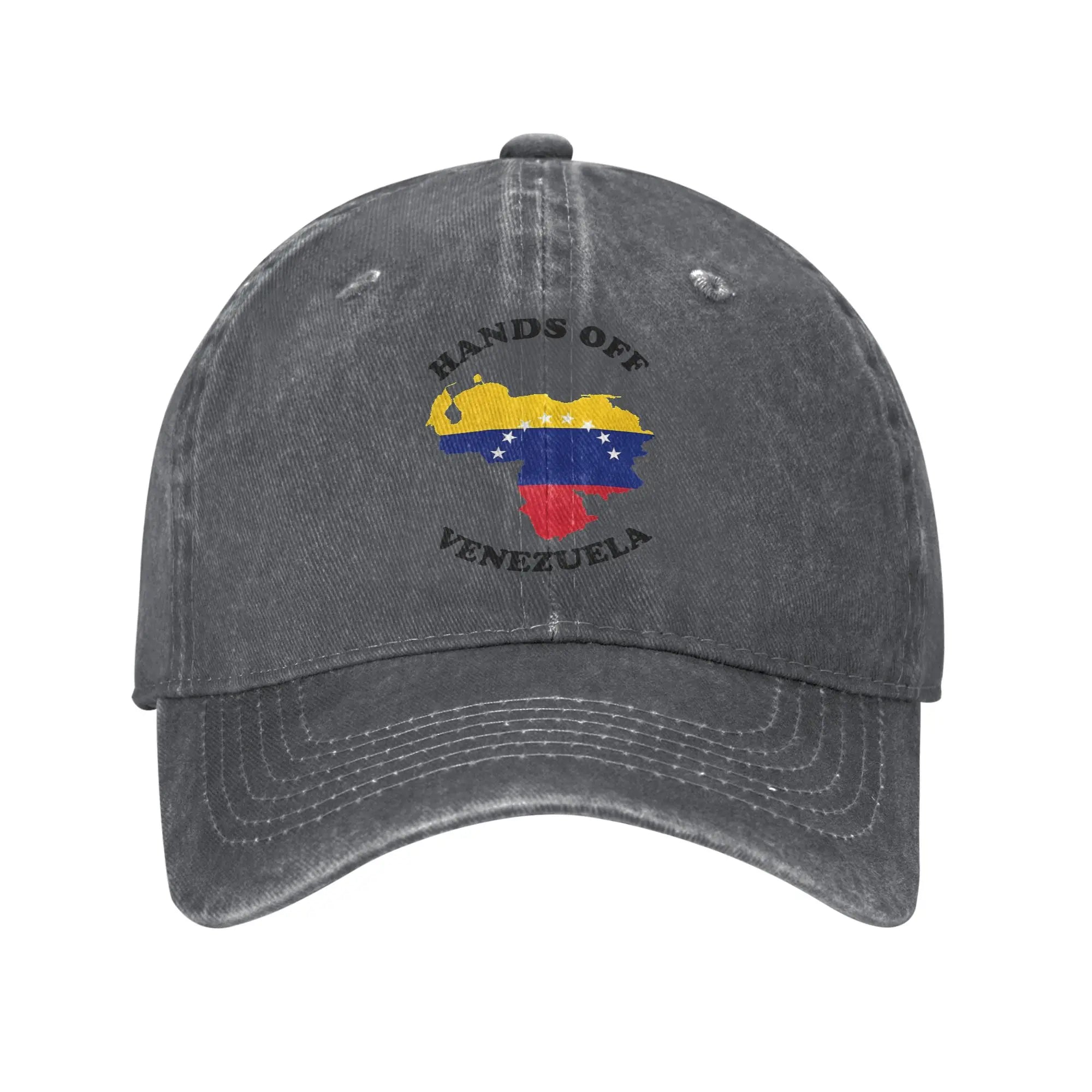 Men Women Venezuela Libre 2026 Free Venezuela  Print Hats Vintage Distressed Washed  Baseball Cap Adjustable