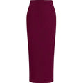 Women's skirt, elastic waist basic versatile casual everyday autumn and winter skirt, base skirt, elegant and versatile
