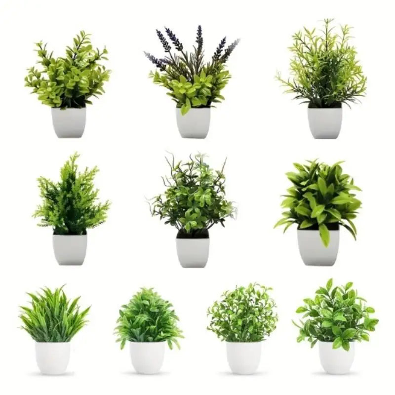 Artificial Potted Plants With Lifelike Foliage And No Maintenance