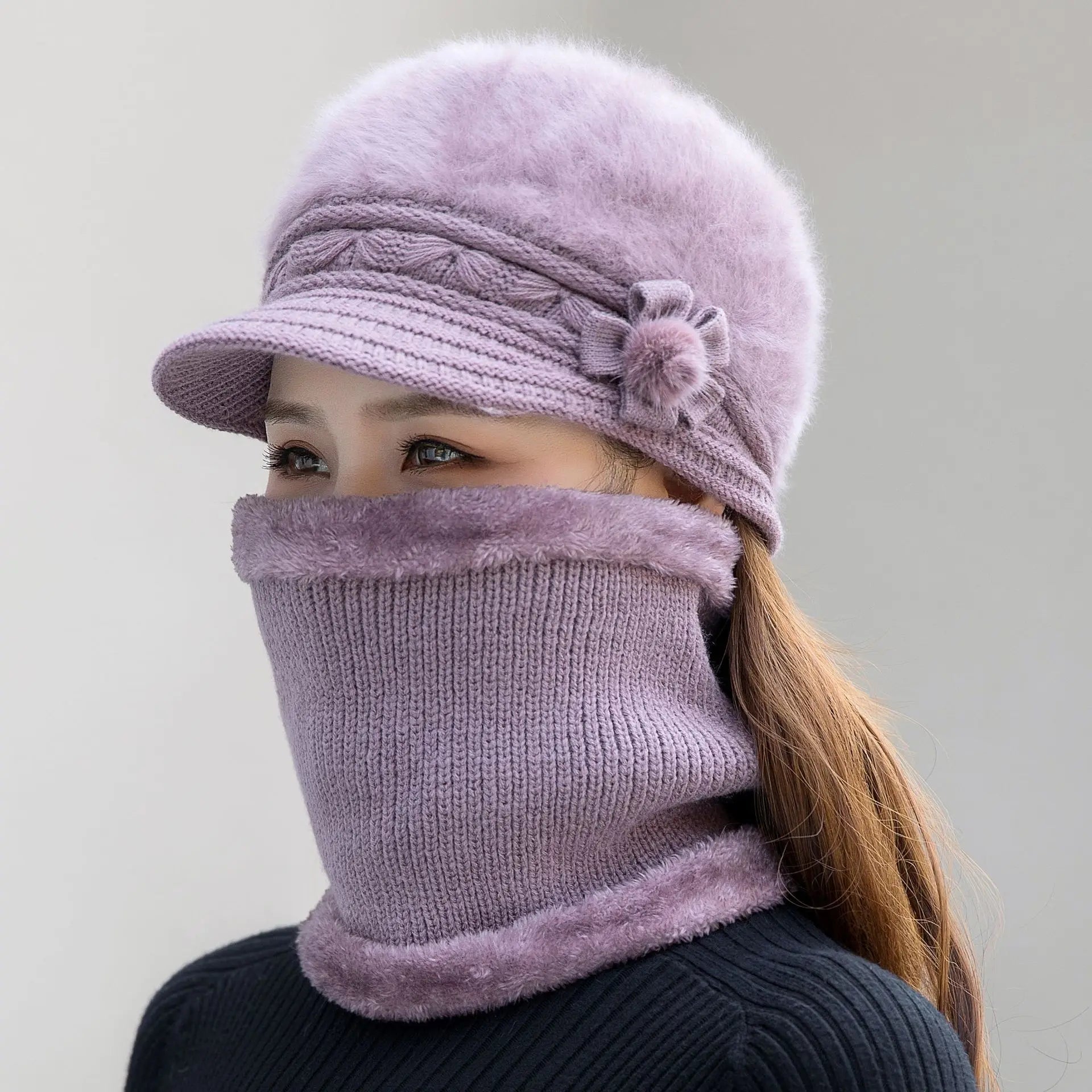 All-match Hats  Popular Solid Colors  Warm Colors   Hot-selling Popular Hats  Travel Warm and Cold-proof Hats