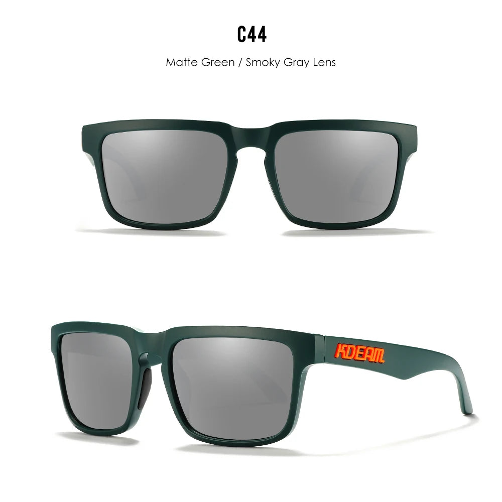 KDEAM Men's Square Sunglasses