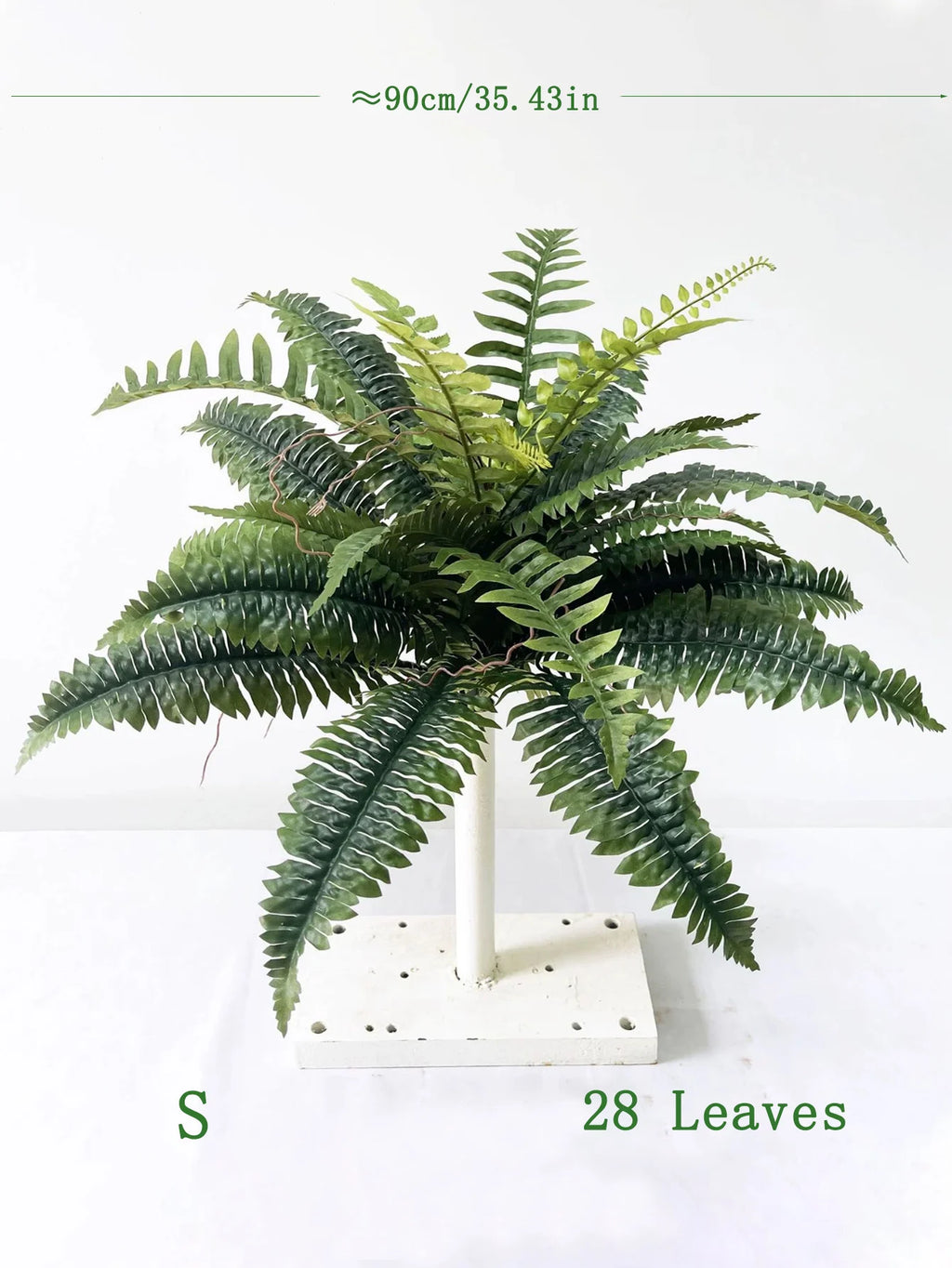 Leaves Artificial Boston Fern Large Hanging Plants