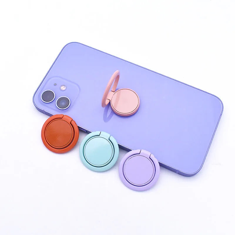 1PCS Extremely Thin Mobile Phone Socket Holder Universal Car phone Bracket Stand Accessories Finger Ring For iphone 12 13 pro