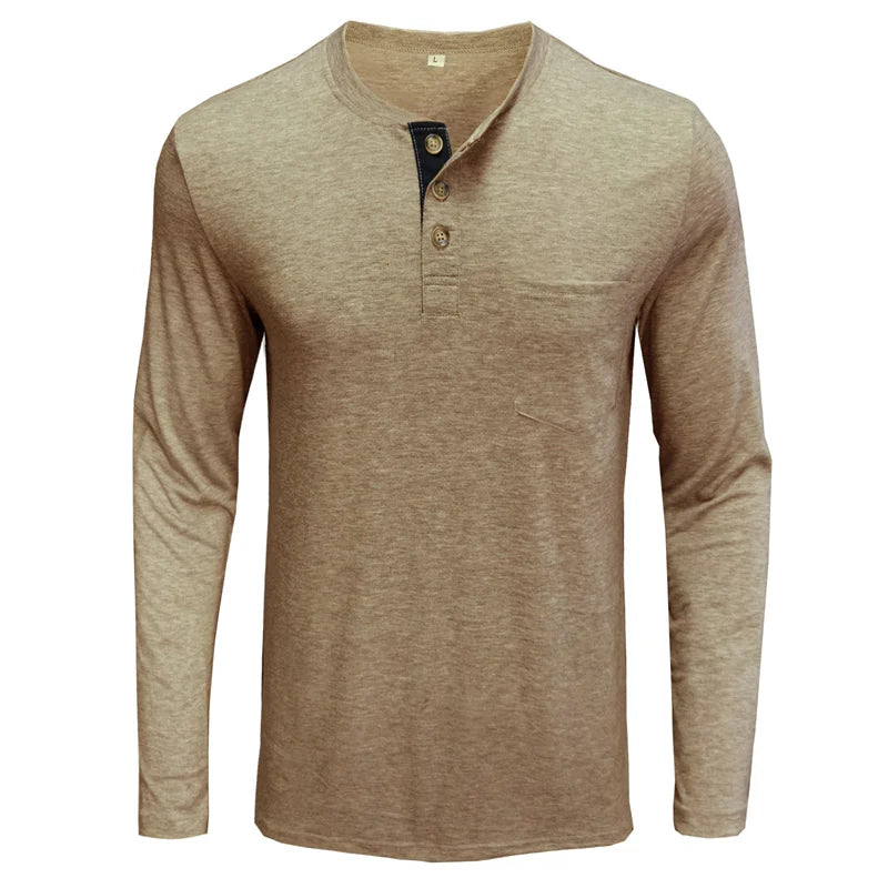 Men Fashion Casual T-Shirts Long Sleeve Tops For Man Soild O Neck Shirts Elastic Gym T Shirt Soccer Tees Streetwear Man Clothing