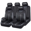 Universal Leather and Mesh Fabric Car Seat Covers Leather Set Fit For Most Car SUV Truck Van Car Accessories Interior