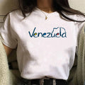 Venezuela t shirt women manga graphic t-shirts female streetwear funny clothing summer fashion casual short sleeve tops