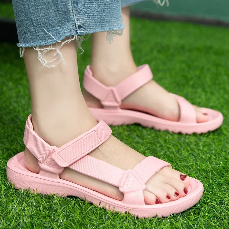 New Fashion Platform Sport Casual Flat Sandals Non-slip Outdoor Beach Sandalias Chaussure Femme