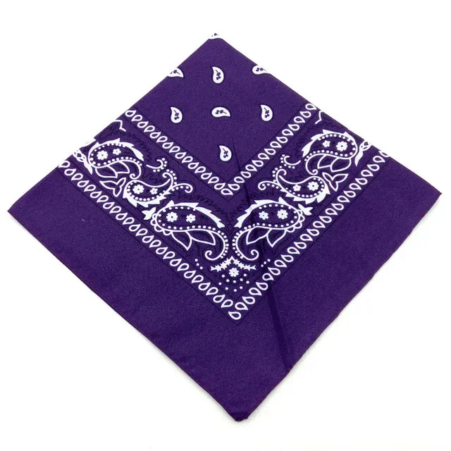 1/2pcs Hip Hop Bandana Man Women Fashion Outdoor Headbands Hair Band Wrist Wraps Hair Scarves High Quality Hair Accessories