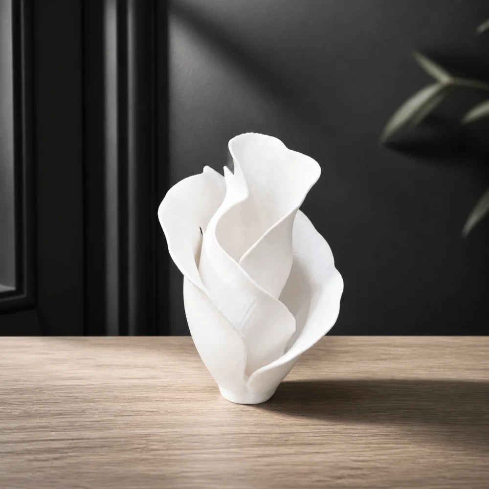 3D Printed Desktop Decoration Creative Irregular Abstract Vase Tabletop