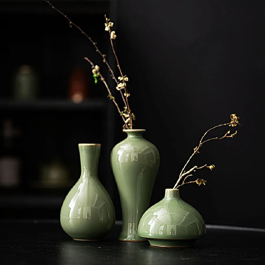Vase ornaments, dried flower utensils, ceramic decorations