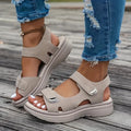 Summer Sandals Travel Women Shoes New Sandal Sole Durable Sandal Ladies Outdoor Beach Slippers Platform Sandals