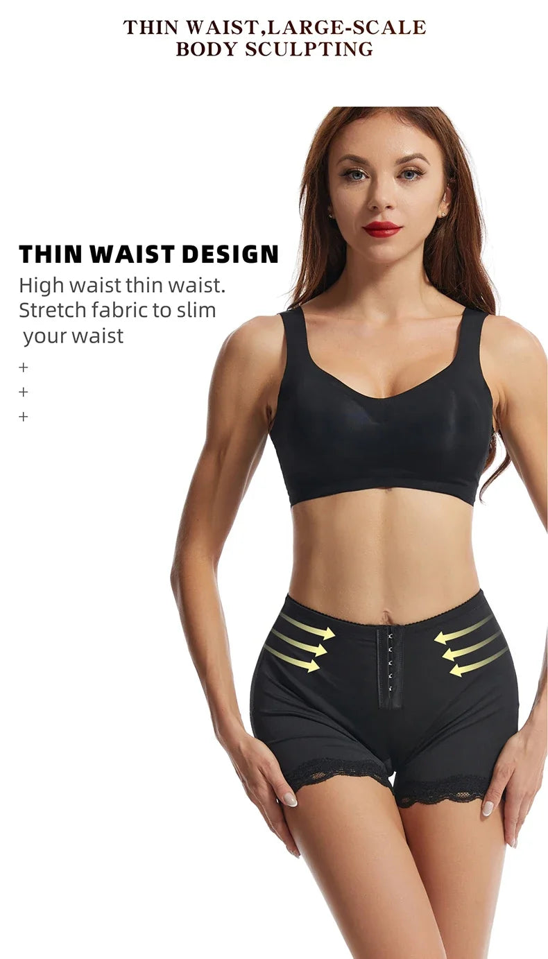 Women Butt Lifter Panties Body Shaper Buttock Open Booty Shorts Underwear Tummy Control Hip Enhancer Shapewear Ass Push Up Panty
