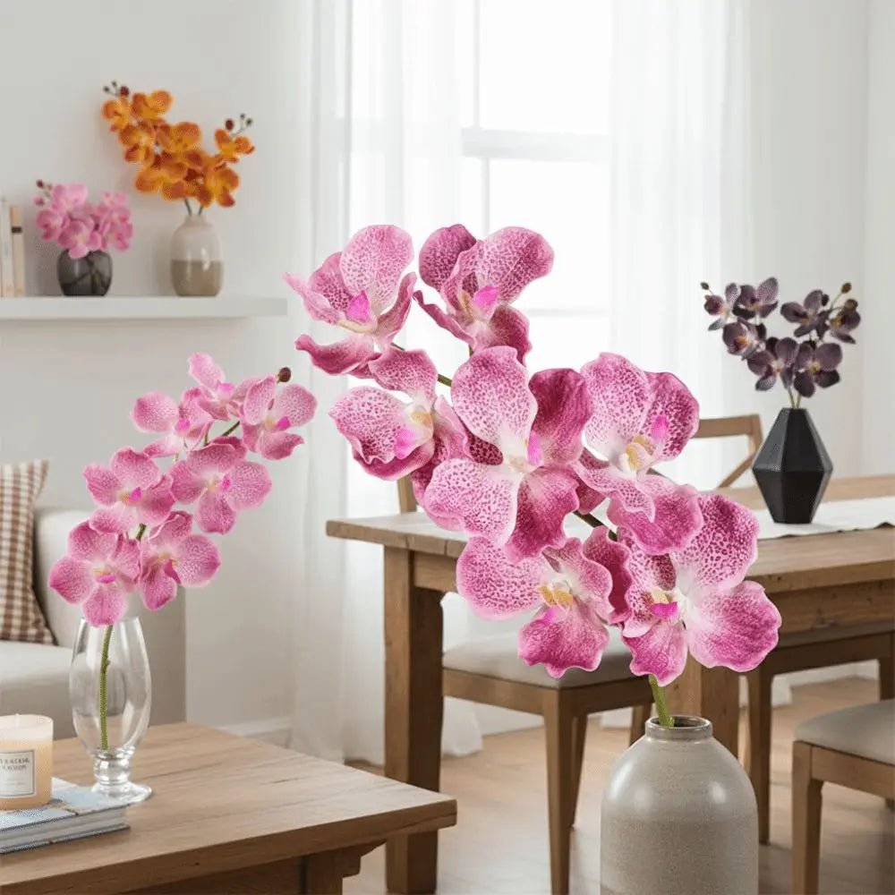 Real Touch Orchids Floral Arrangements Realistic Fake Flower
