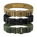 Men's new nylon belt polyester woven belt multi-functional tactical belt for outdoor sports