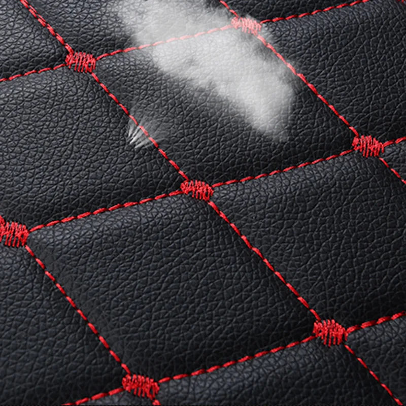 Universal Car Seat Covers PU Leather Seat Cover Auto Interior Accessories Mat Protector Car Leather Support Pad Car Seat Covers