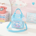 HELLO KITTY Hello Kitty Kuromi Melody Cinnamoroll Children's Cartoon Versatile Handheld Crossbody Bag Shoulder Bag
