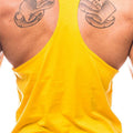 Gym Bodybuilding Tank Tops Fashion Y-back Suspenders Vests Cotton Breathable Sleeveless Singlets Mens Fitness Muscle Sport Shirt