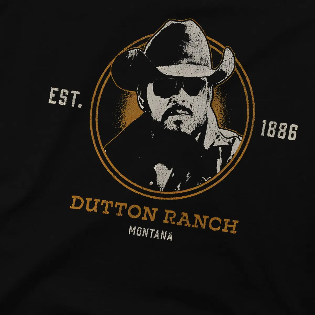 Yellowstone Dutton Ranch Montana Est 1886 Rip Wheeler Casual TShirt Yellowstones Dutton Ranch Creative Tops Casual T Shirt