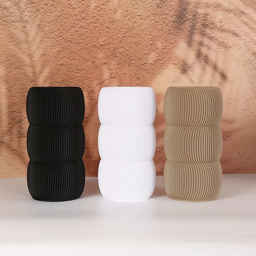 1 Piece, Bohemian Style Decorative Vase, Home Decor Vase, Perfect for Dried Flowers