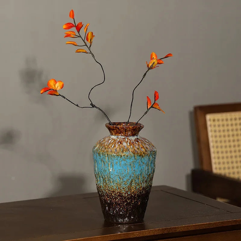 European Style Retro Style Ceramic Vase