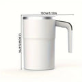 Digital temperature automatic stirring cup, automatic magnetic self stirring coffee cup with temperature display function,