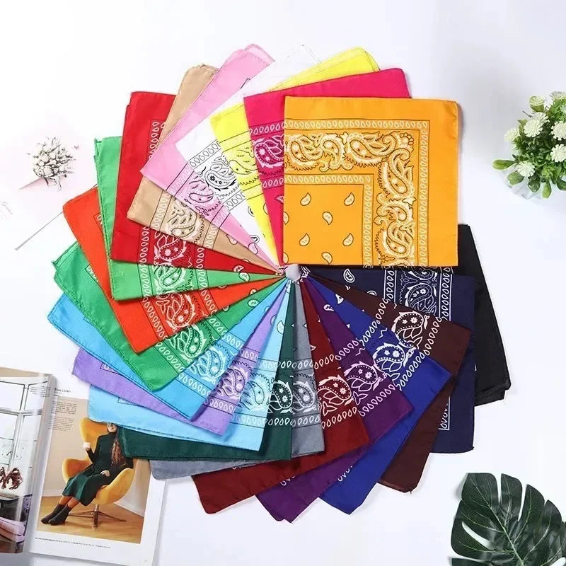 Hip Hop Bandana 23 styles man women fashion outdoor headbands hair band wrist wraps hair scarves high quality hair accessories