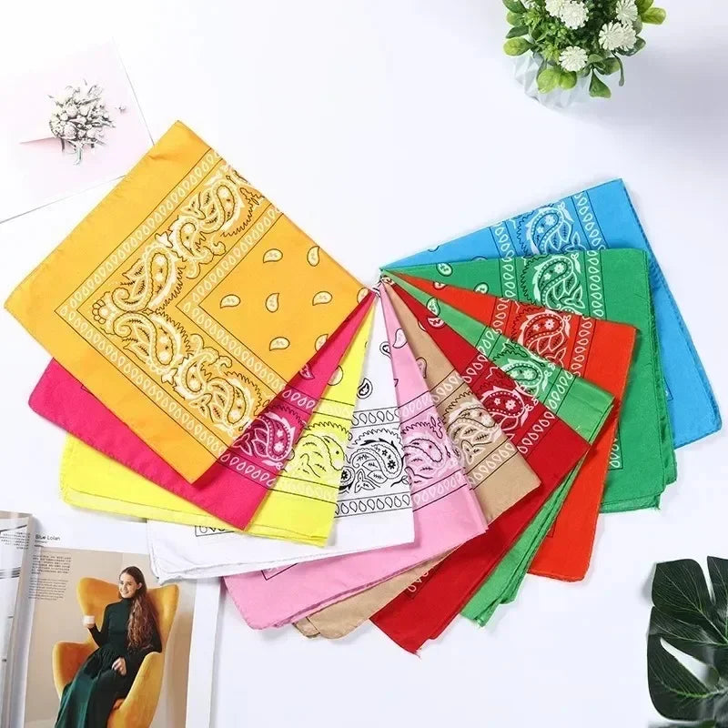 Hip Hop Bandana 23 styles man women fashion outdoor headbands hair band wrist wraps hair scarves high quality hair accessories