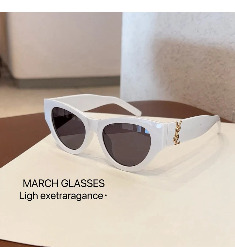 Fashion Women Sunglasses Luxury Retro Sun Glasses Cat Eye Eyewear for Men Gafas De Sol Hombre  Oculos De Sol Masculino 2025