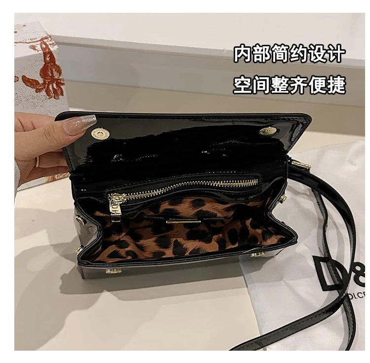 Fashionable Ladies Handbag Luxury Brand Designer Leather Shoulder Bag Elegant Crossbody Daily Use