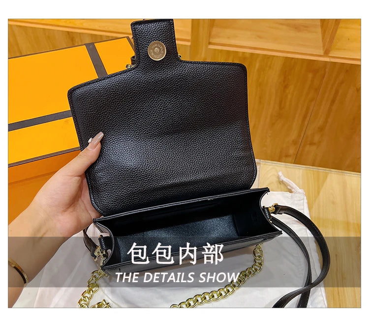 Elegant Ladies Handbag Shoulder Bag Made Of Genuine Leather By Luxury Brand Famous Designer Popular Classic Chic