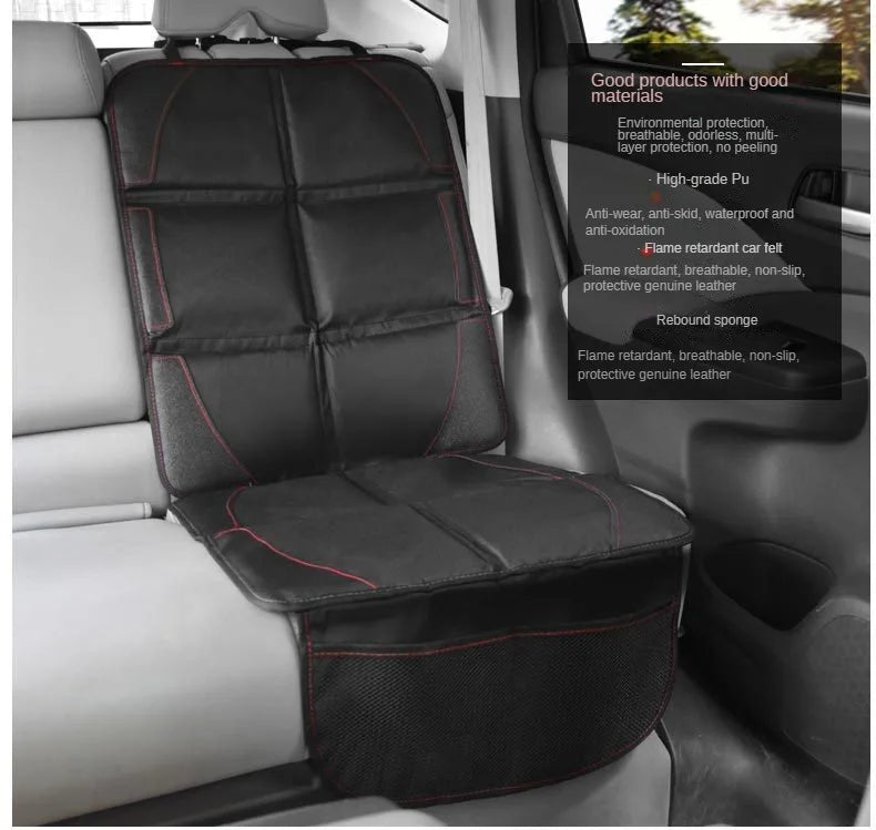 Car Seat Cover Protector For Child Universal Safety Rear Seat Pad ISOFIX Protection Mat Kids Baby Blanket Cushion Accessories